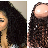 Kash 360 Lace Frontal Band Bohemian Curly-7A