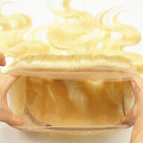 Platinum Blonde Mink Hair- 360 Lace